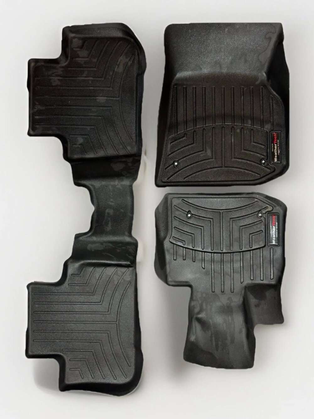 WeatherTech FloorLiner BMW X3 F25 2011-2017 Full Set Black All Weather Mats